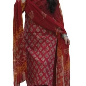 KLOSIA Women Printed Kurta and Pant Set with Dupatta