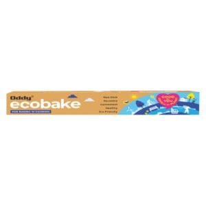 Oddy Uniwraps Ecobake Baking & Cooking Paper Roll, 10" X 5 Mtrs., White