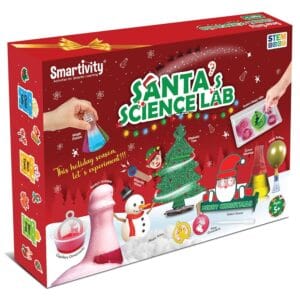 Smartivity Christmas Science Kit for Kids Ages 5-6-7-8-9-10 Years I 16 Amazing Holiday Science Experiments I Christmas, Birthday Gift for Boys & Girls Age I STEM Toy (Limited...