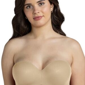 Van Heusen Women's Synthetic Padded Multiway Straless Padded Wired Bra