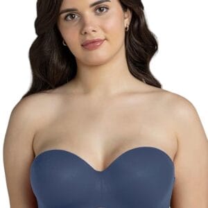 Van Heusen Women's Synthetic Padded Multiway Straless Padded Wired Bra