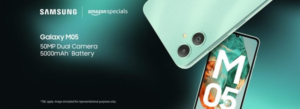 Galaxy M05 Banner image